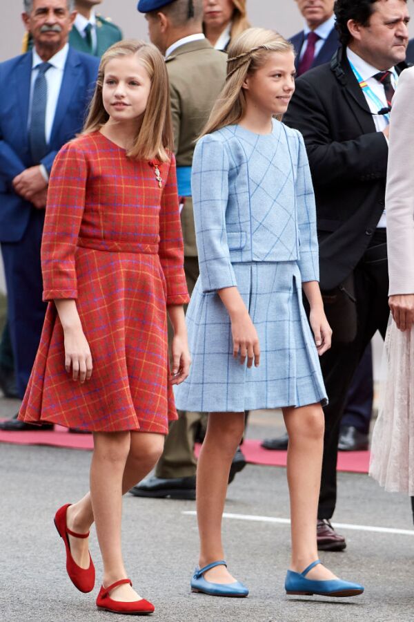 Spanish Royals Attend The National Day Military Parade