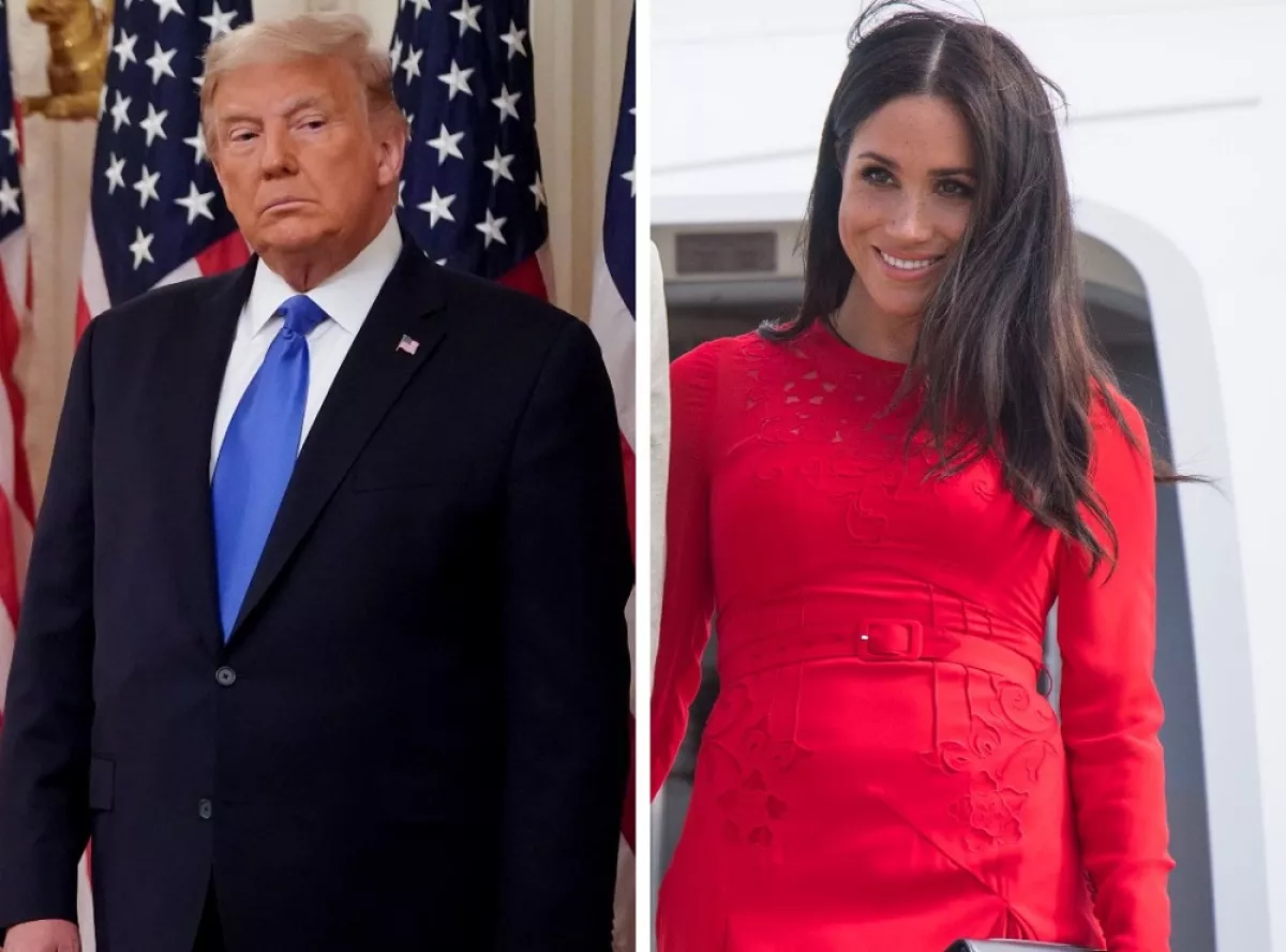 Donald Trump y Meghan Markle 