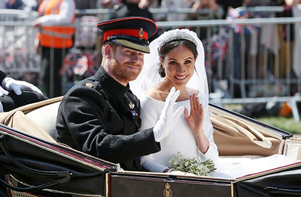 The wedding of Prince Harry and Meghan Markle, Carriage Procession, Windsor, Berkshire, UK - 19 May 2018