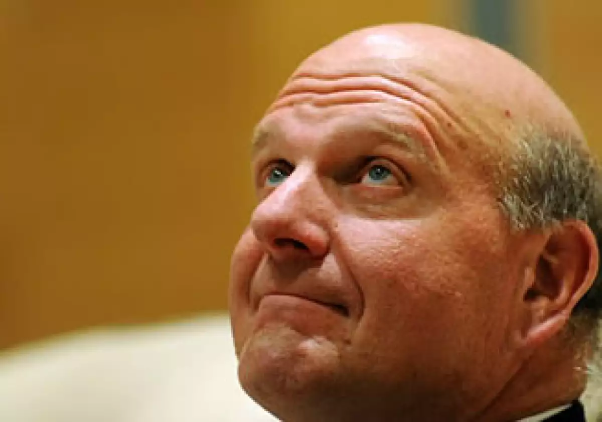 Apple superó a Microsoft como la tecnología más grande del mundo por valor de mercado. En la imagen, Steve Ballmer, CEO de Microsoft. (Foto: Cortesía Fortune)