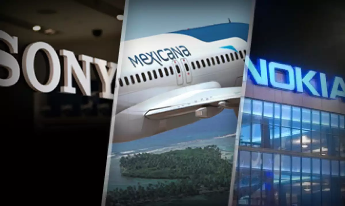 Vaio de Sony y Mexicana fueron algunas marcas que desaparecieron. (Foto: Especial)