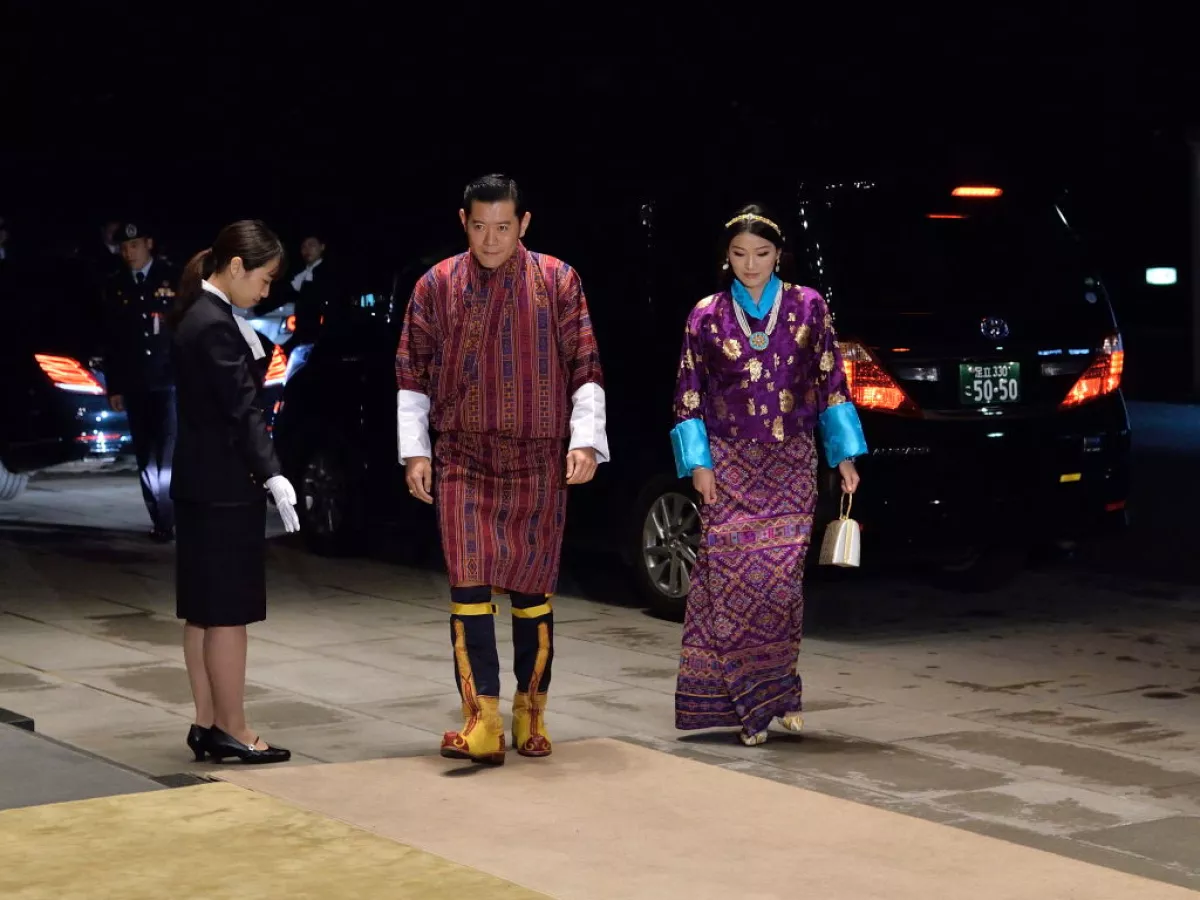 Jigme Khesar Wangchuck y Jetsum Pem