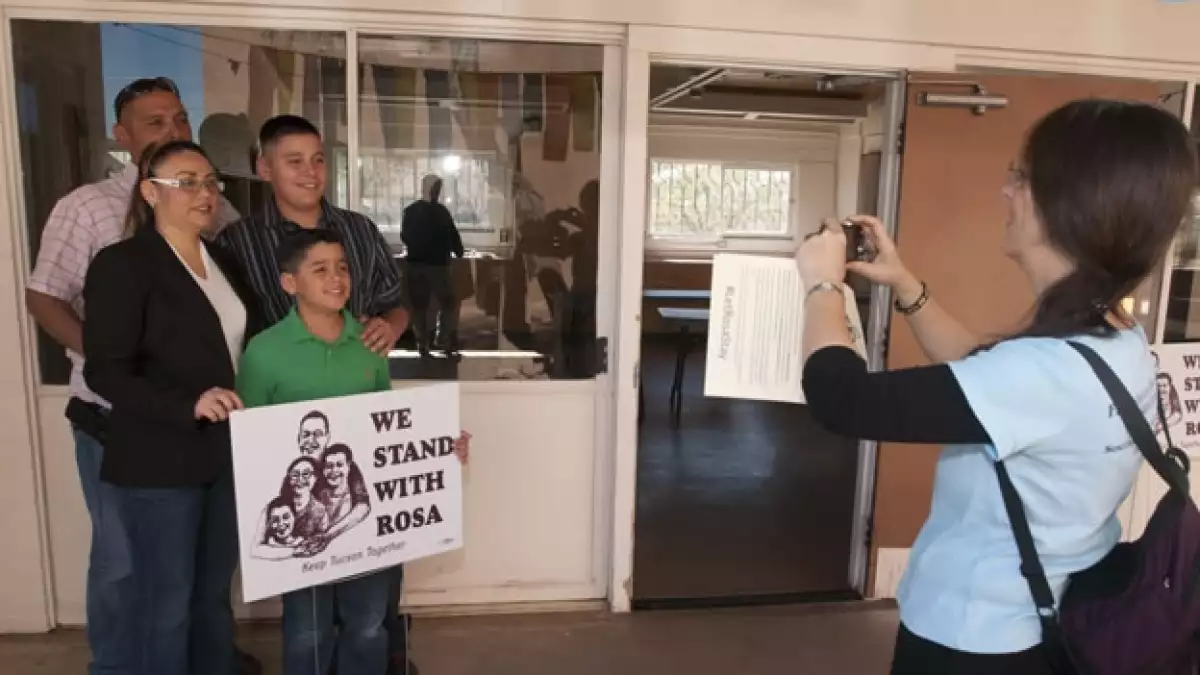 Rosa Robles madre mexicana migrante