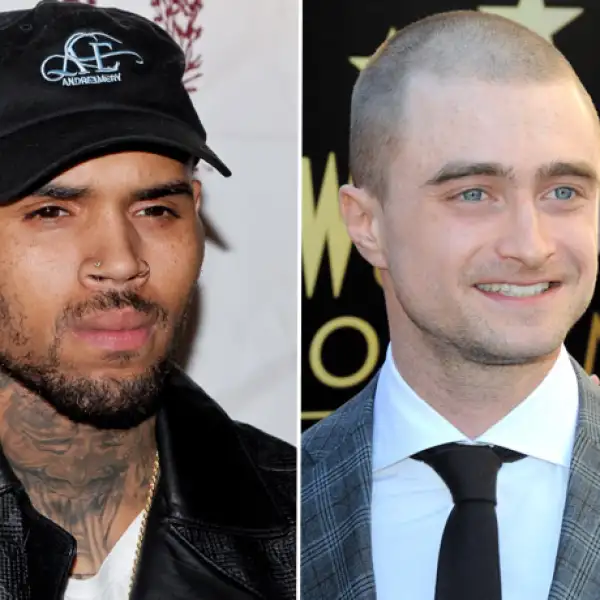 El rapero Chris Brown y el actor Daniel Radcliffe tienen 26 años.