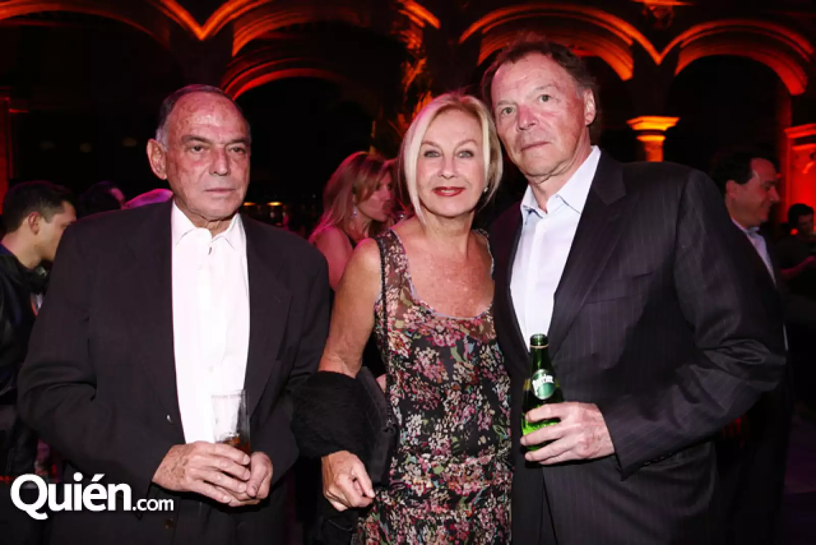 Carlos y Guadalupe Ramos Cárdenas y Julio Serrano