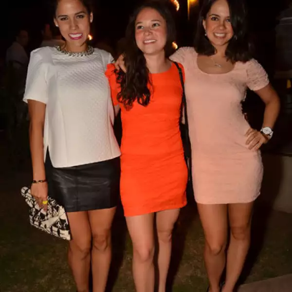 Donatella de Giovanini, Danny Arregui y María Inés Horn