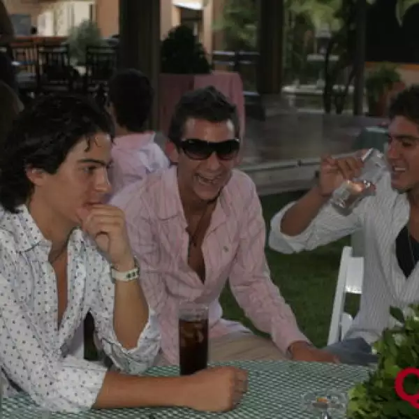 Víctor González, Diego Martínez, Jorge Corral