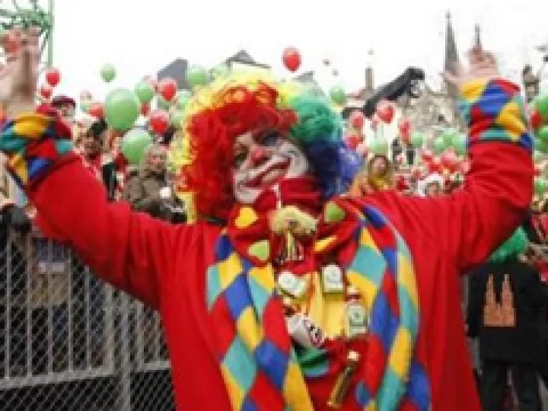 Los payasos alentarán a la gente para sobrellevar la crisis. (Foto: Reuters )