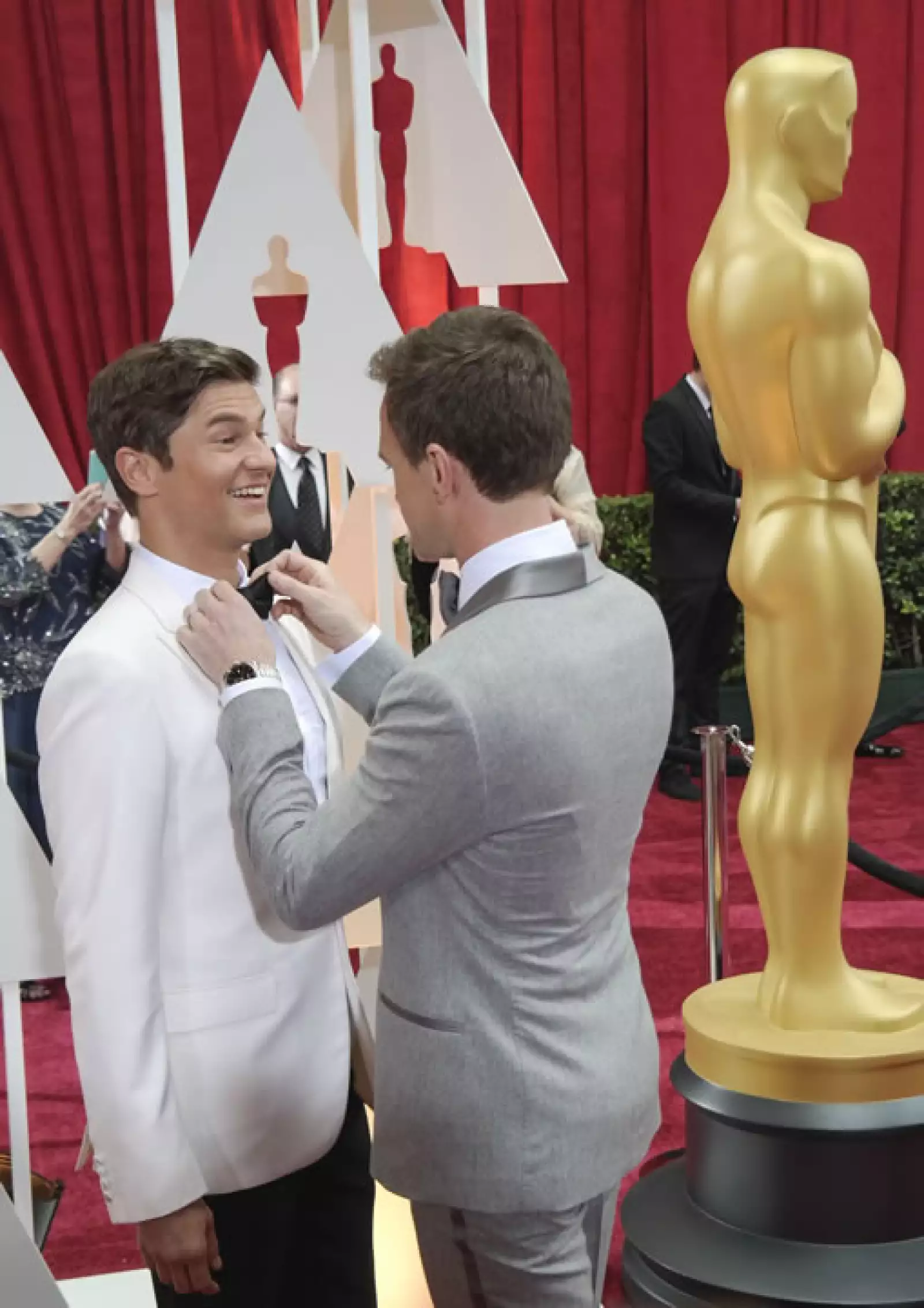 Lo mismo que David Burtka y Neil Patrick Harris.