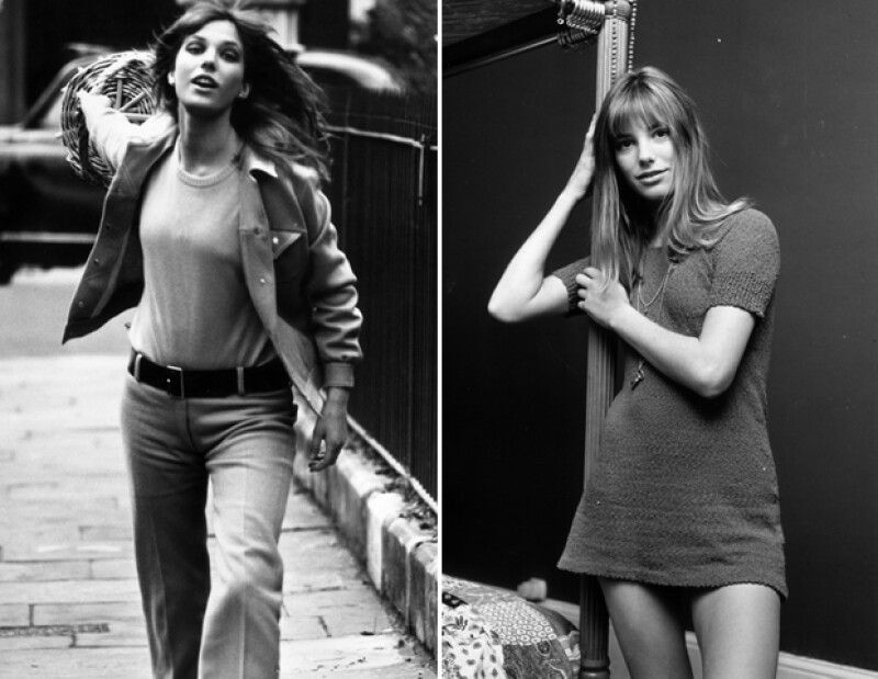 Los años 70 vio nacer a Jane Birkin como ícono de estilo.