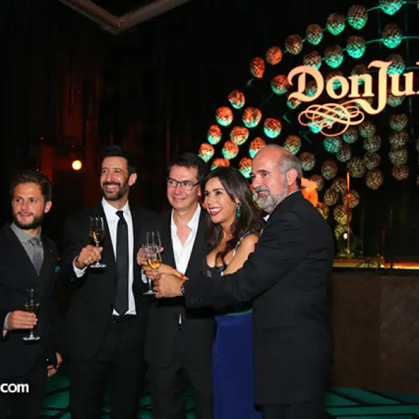 Diego Oseguera,José María Yazpik,Eric Seiersen,Karen Nichols y Enrique de Colsa
