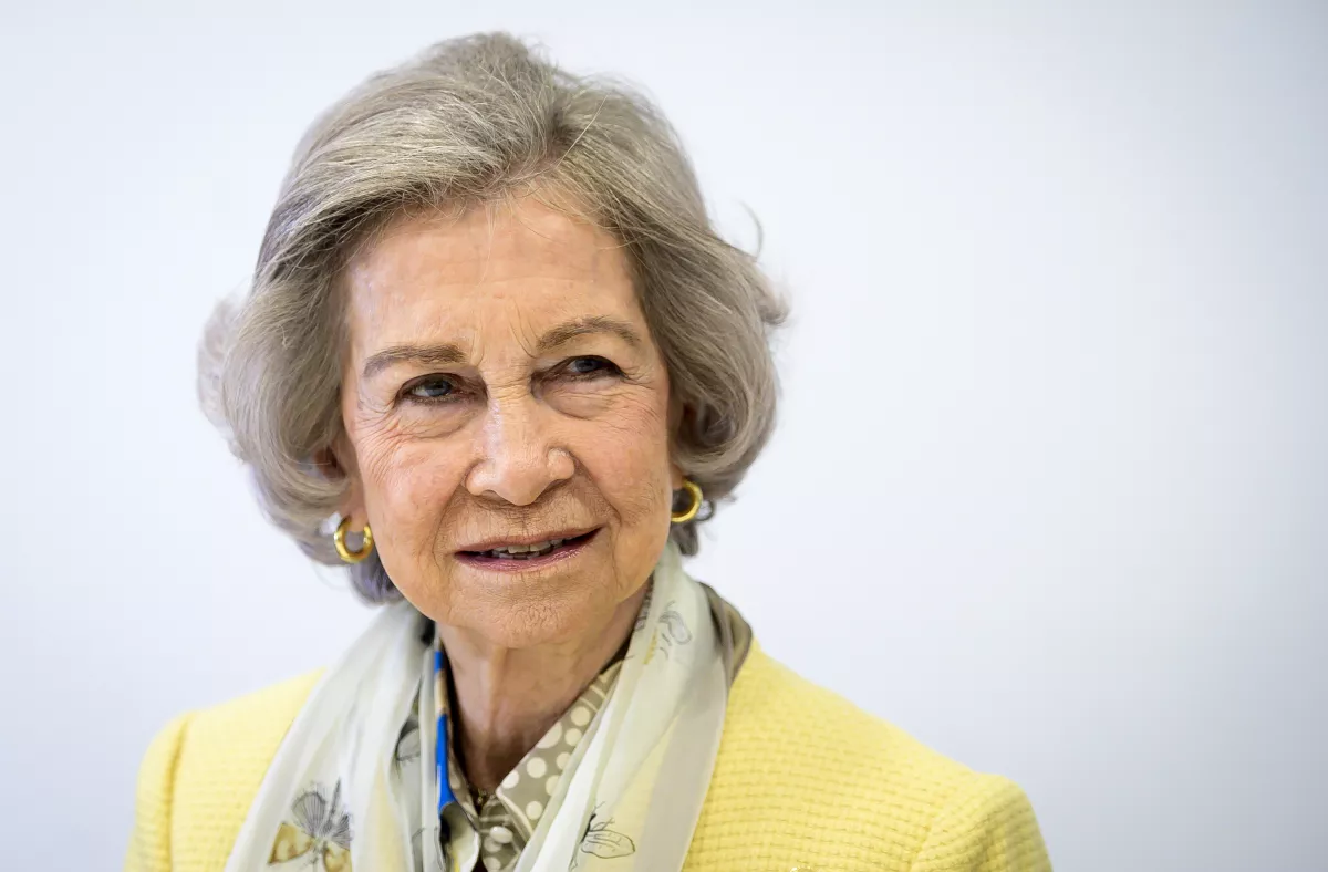 Queen Sofia Visits The Food Bank Of Alcorcon