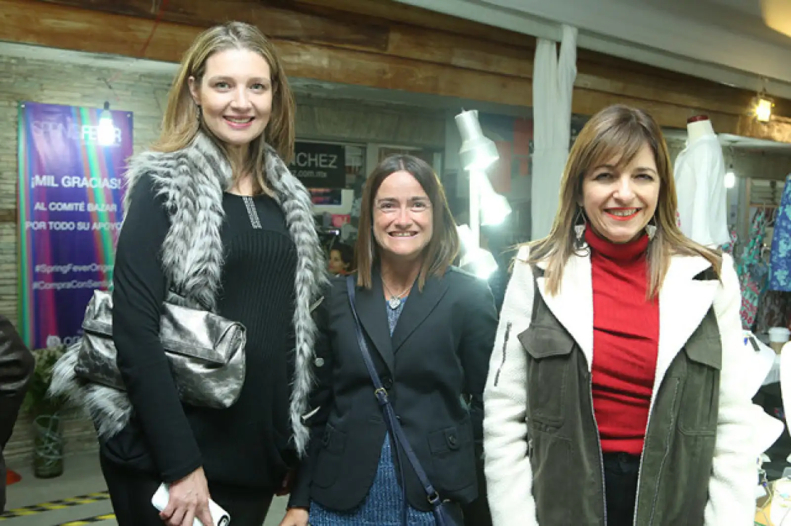 Patricia Zegbe, Maite Ibarra y Claudia Almanza