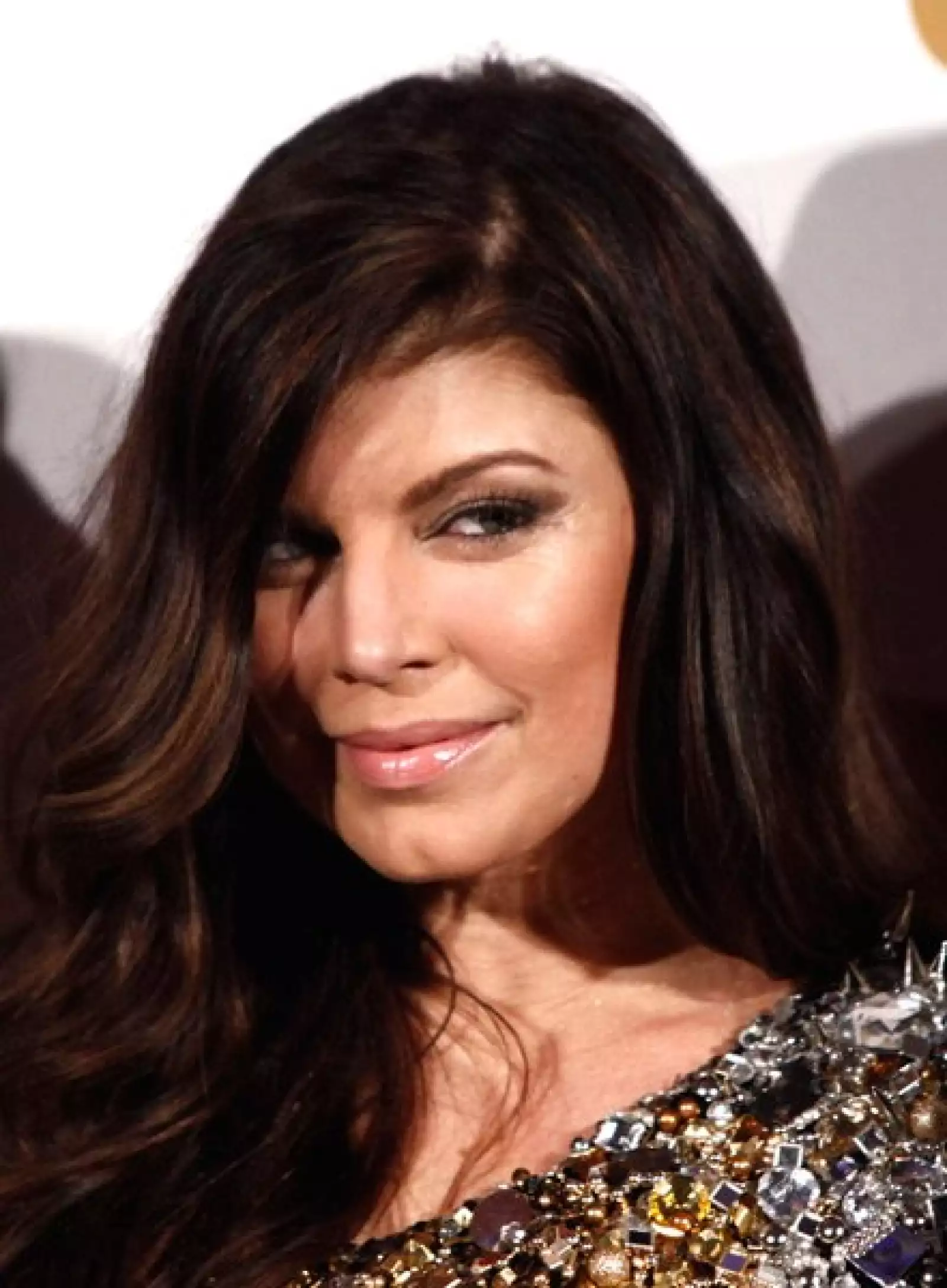 Fergieregaló una mirada coqueta.