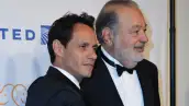Marc Anthony y Carlos Slim