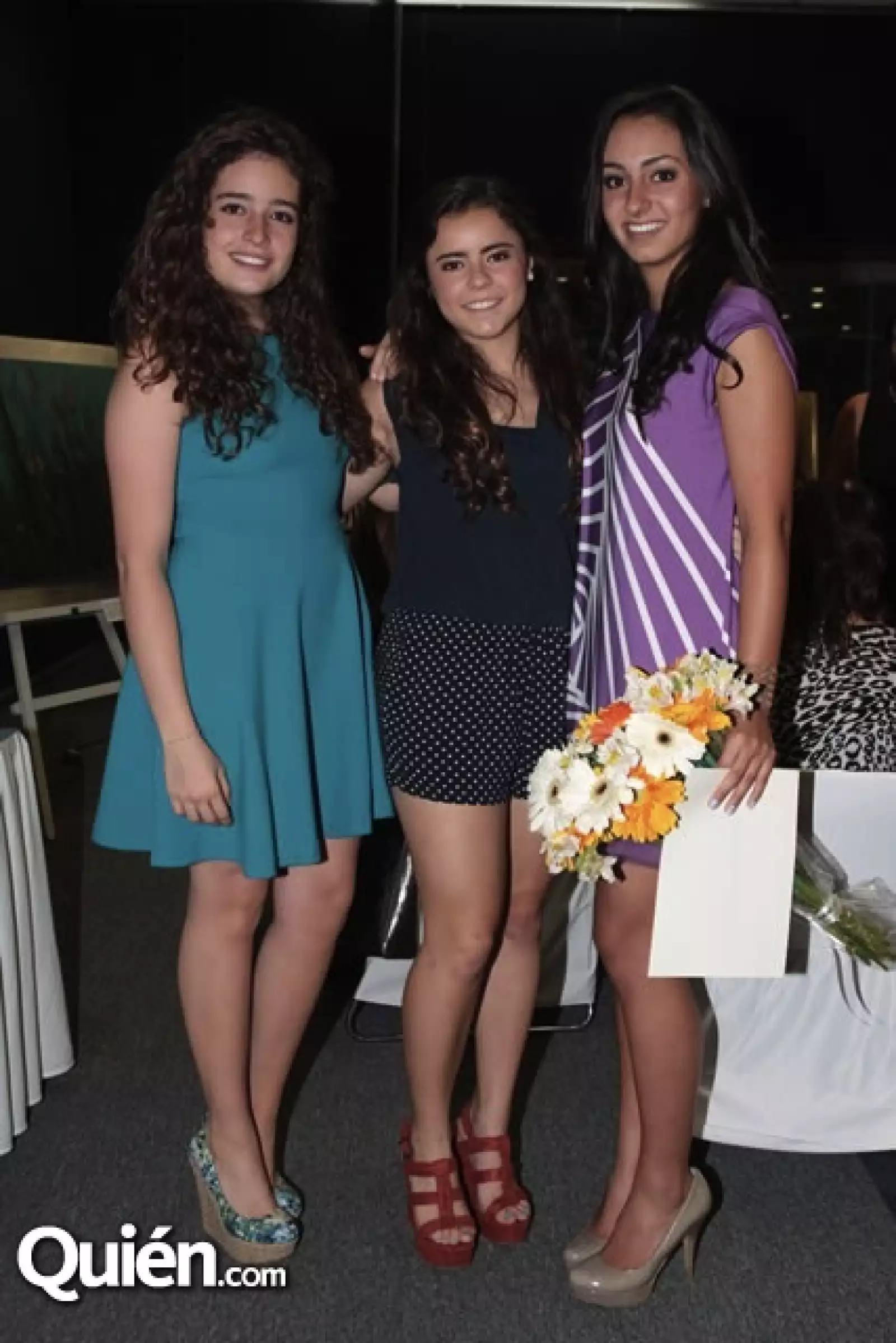 Alexia Checa, Regina Saucedo y Lucia Benabib