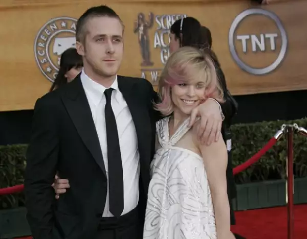 Con Rachel McAdams en los Screen Actors Guild de 2007.