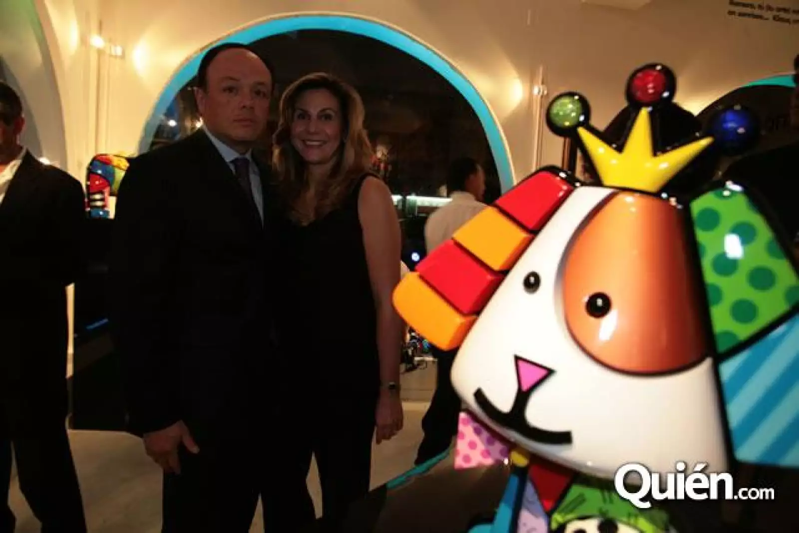 Inaguración exposicion Romero Britto