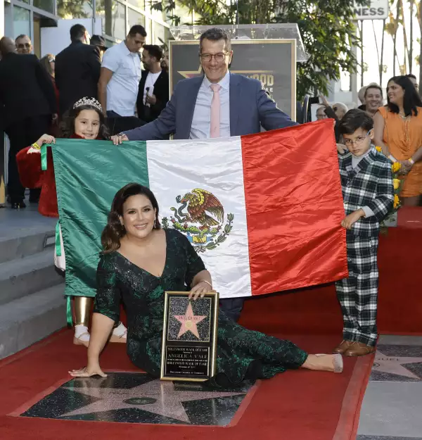 Angelica Vale Honored With Star On The Hollywood Walk Of Fame