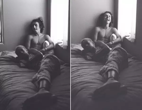 Estas son las fotos de la polémica de Willow y Moises.