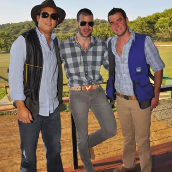 Antonio Rodríguez, Diego Gutiérrez y Bernardo Chevalier