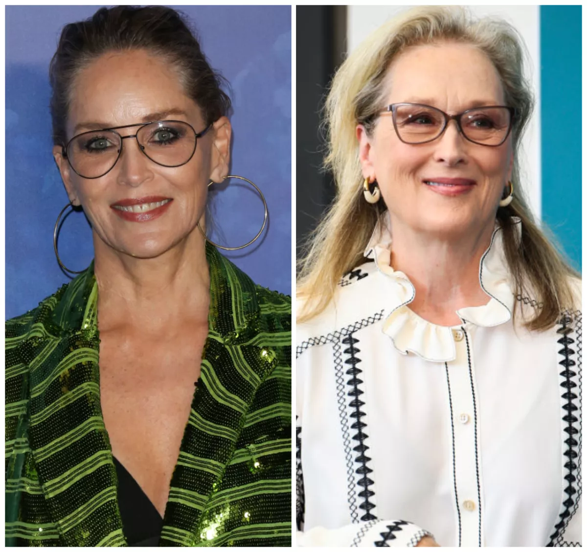 Sharon Stone y Meryl Streep