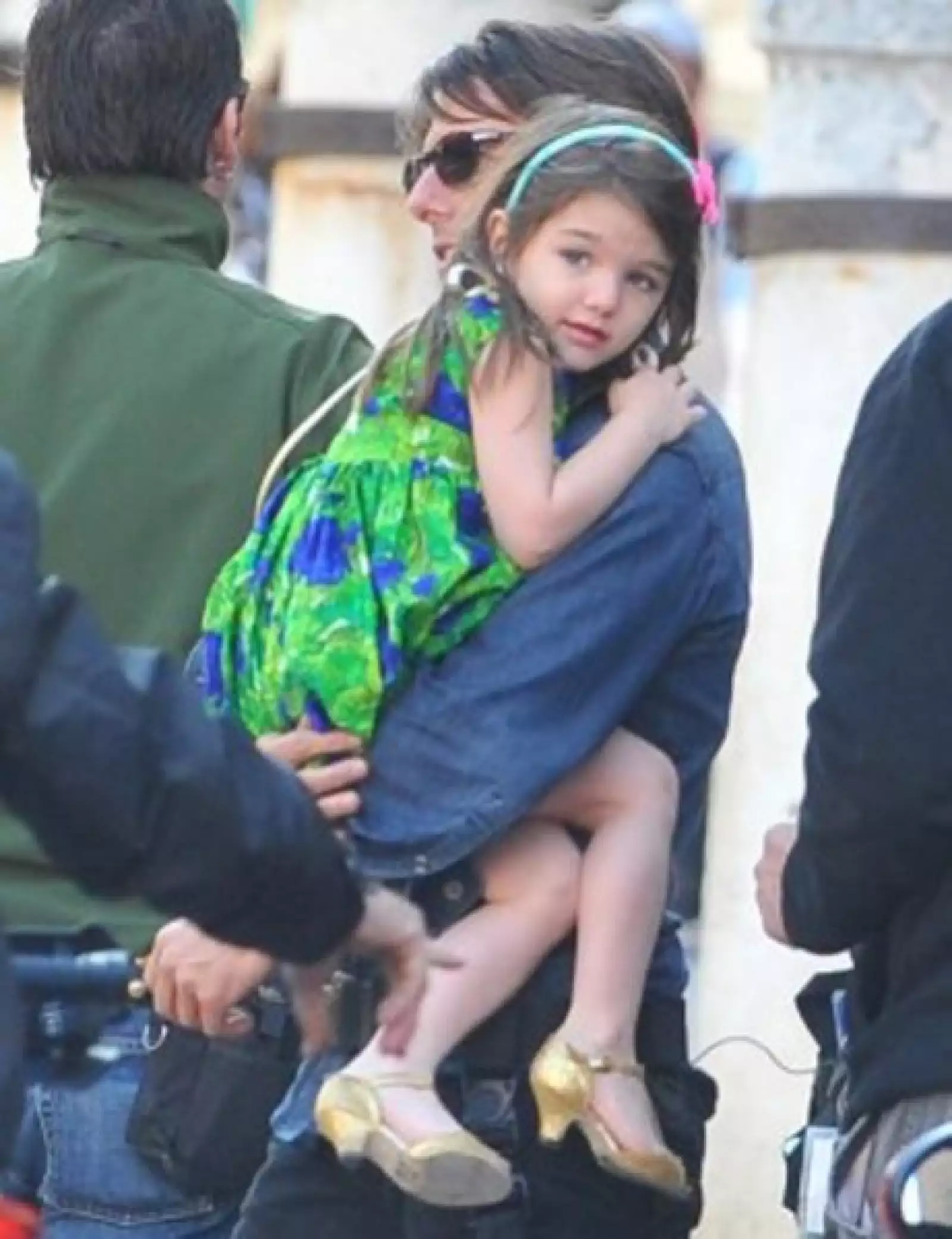 Con su papá