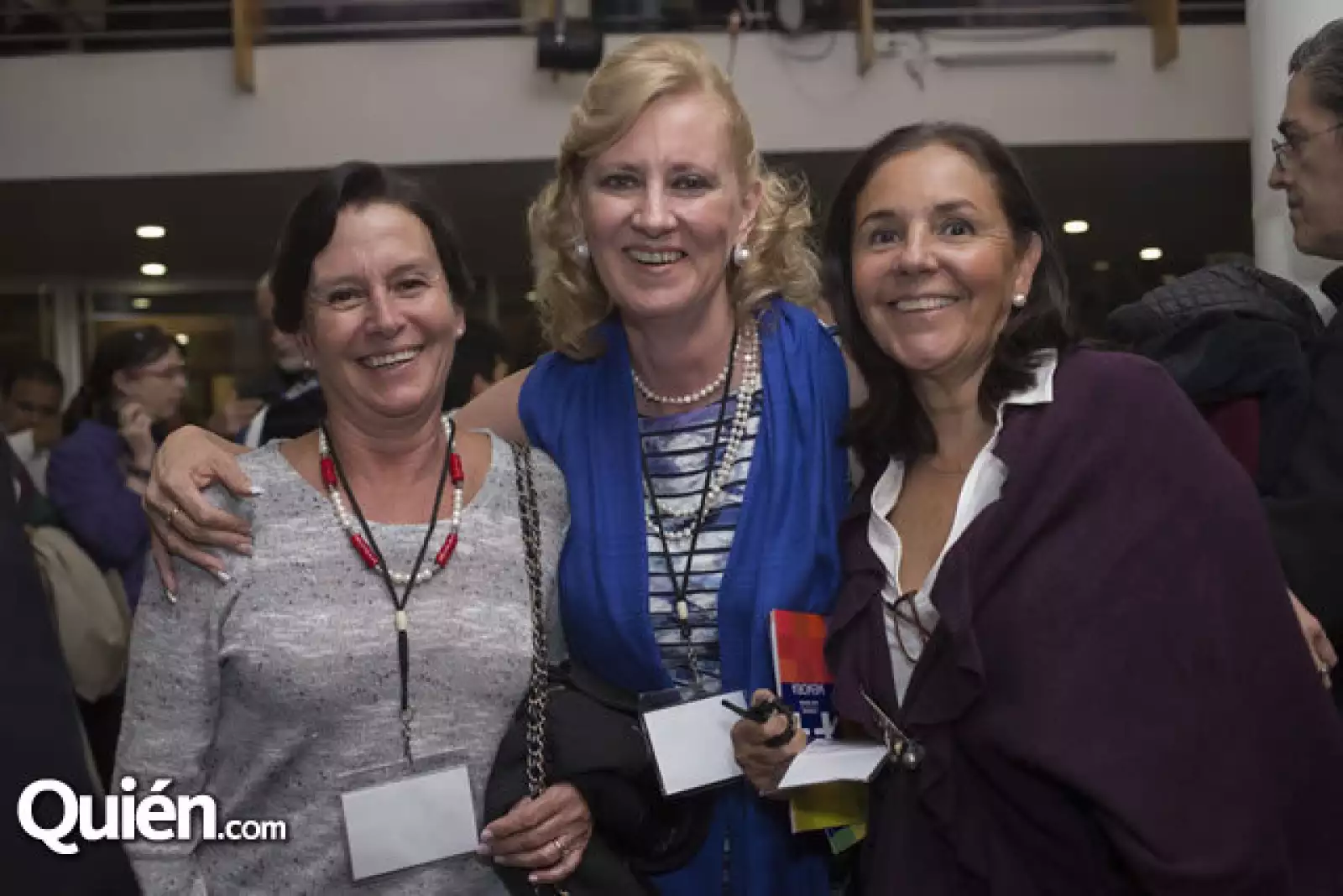 Barbara Kiehnel,Ángeles Quintana y Eugenia Gómez Mont