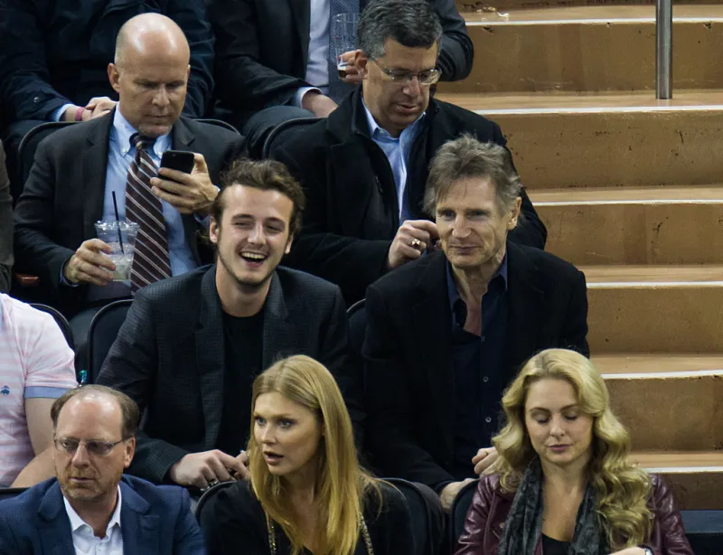 Celebrities Attend New York Rangers Vs. Boston Bruins  - March 23 ,2016