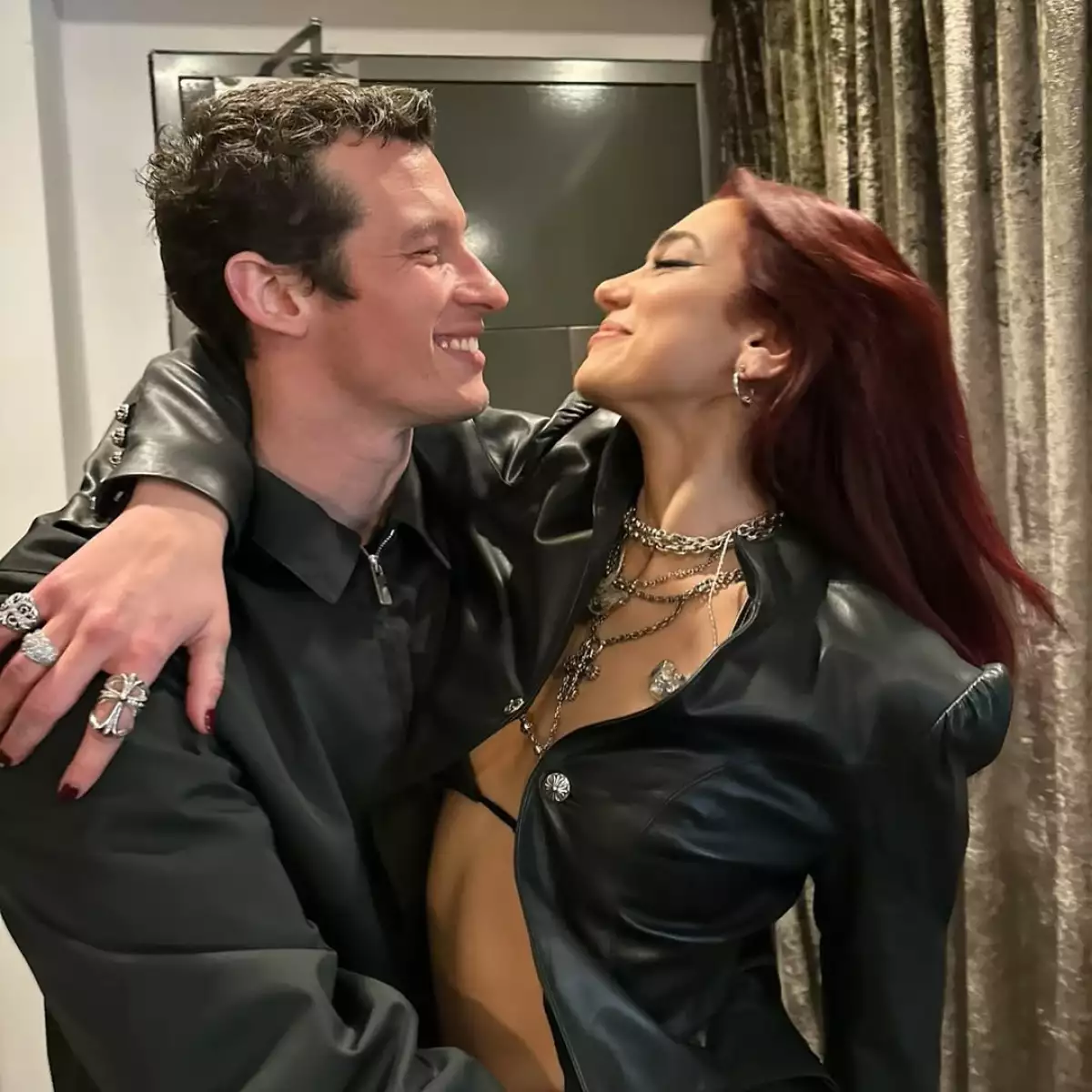 Dua Lipa Callum Turner