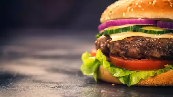 Burger for 4th of July