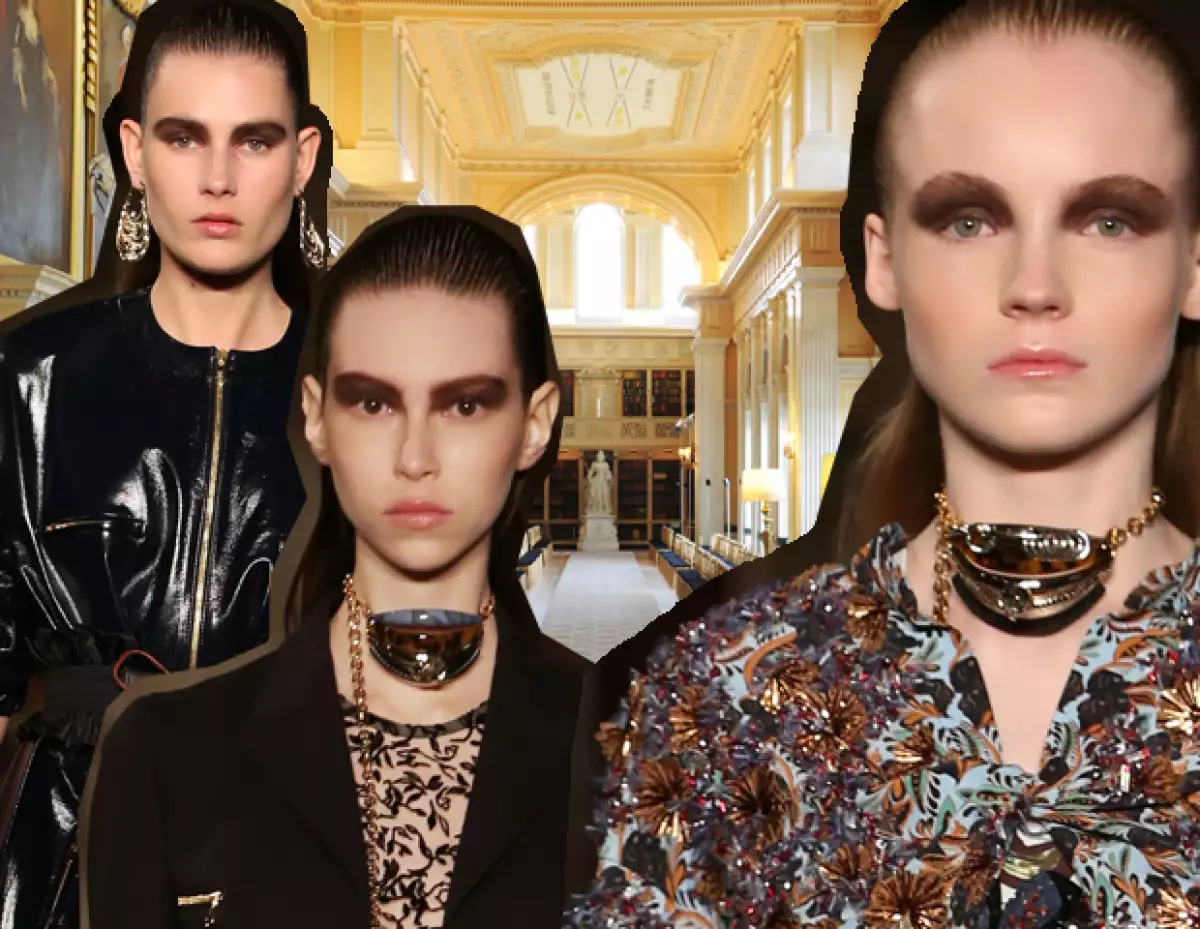 El beauty look se enfocó 100% en los ojos, con sombras bronce oscuro en todo el párpado.