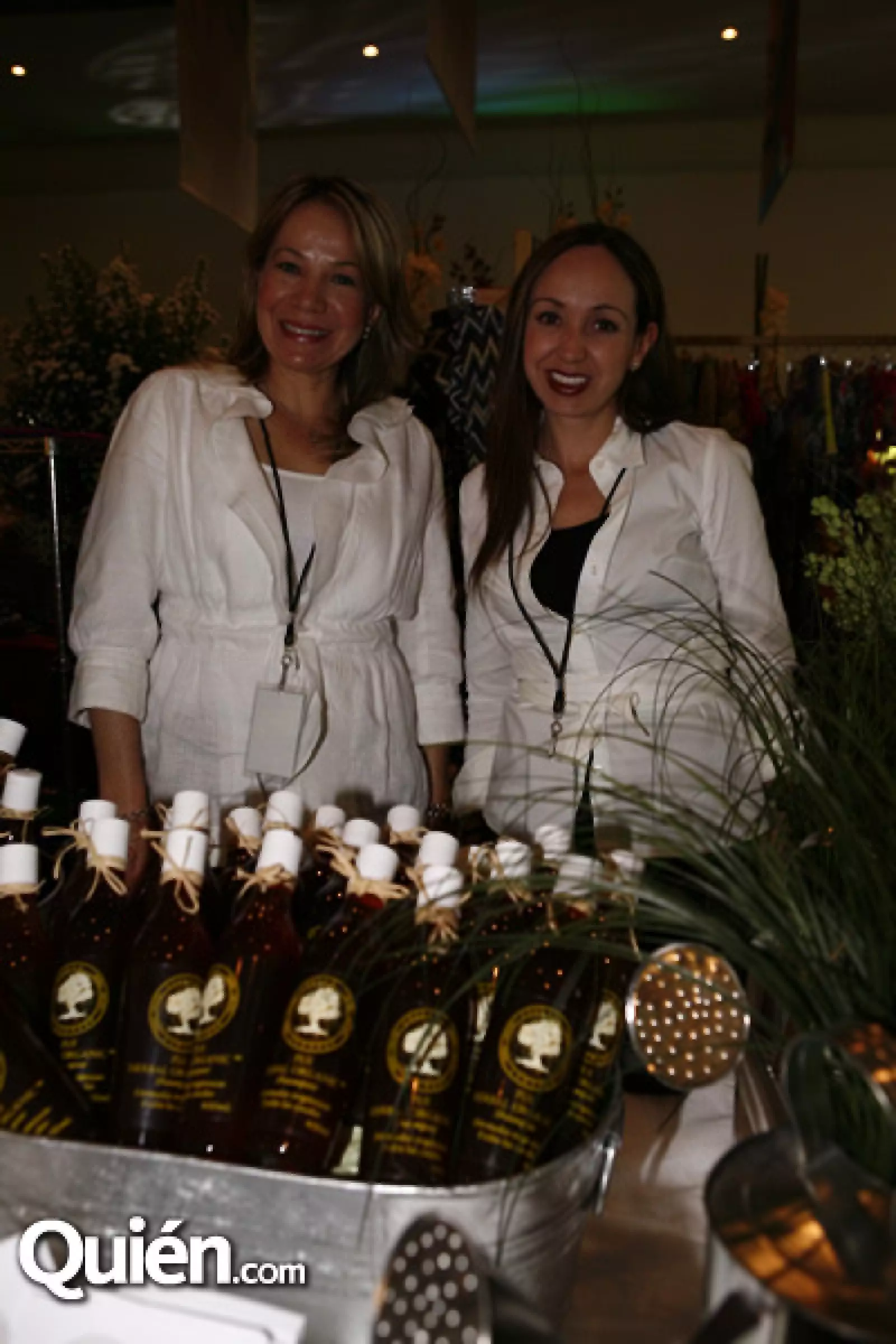 Olga de Durán y Jimena Galindo