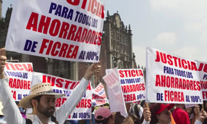 En julio un juzgado admitió la demanda de un grupo de ahorradores para que Ficrea entrara en concurso mercantil. (Foto: Cuartoscuro )