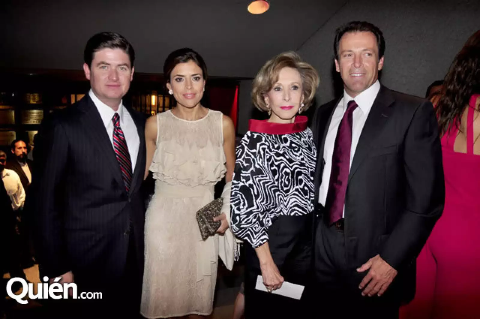 Rodrigo Medina,Gretta Salinas de Medina,Yolanda Santos y David Garza Santos