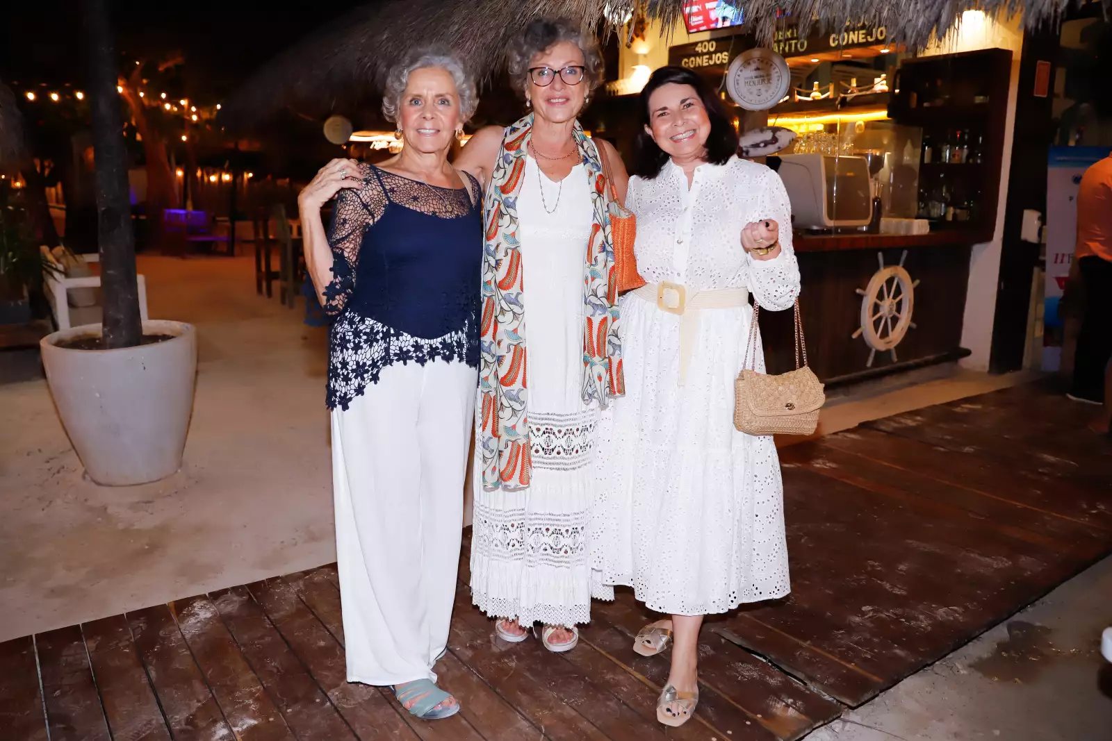 Leticia Córdova, Ana Lilia Córdova y Vero Saucedo