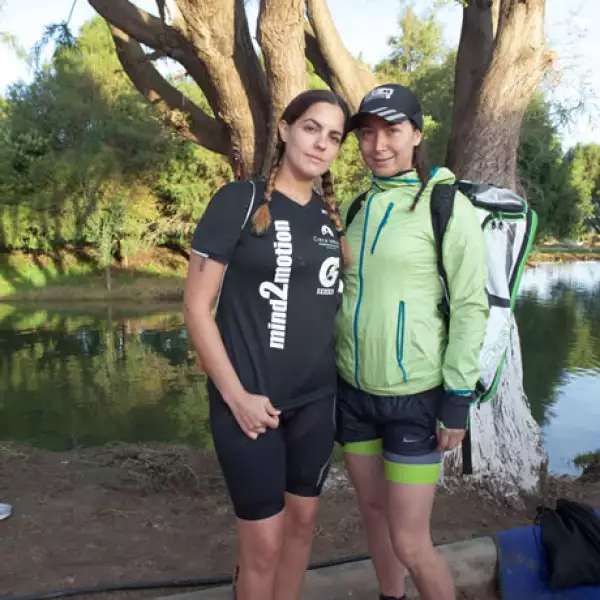 Claudia Ibarra y Anna Luz