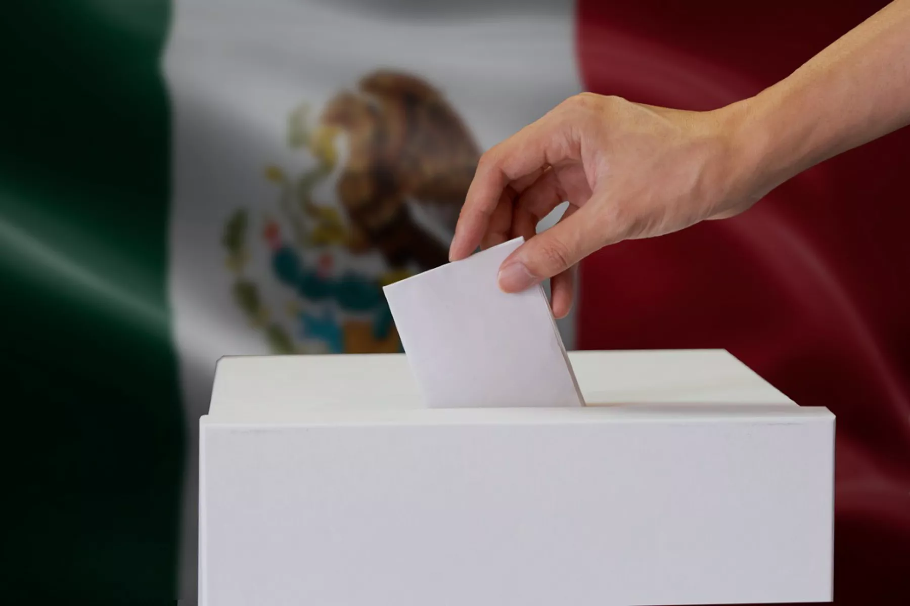 (Fotografía temática de elecciones en México)