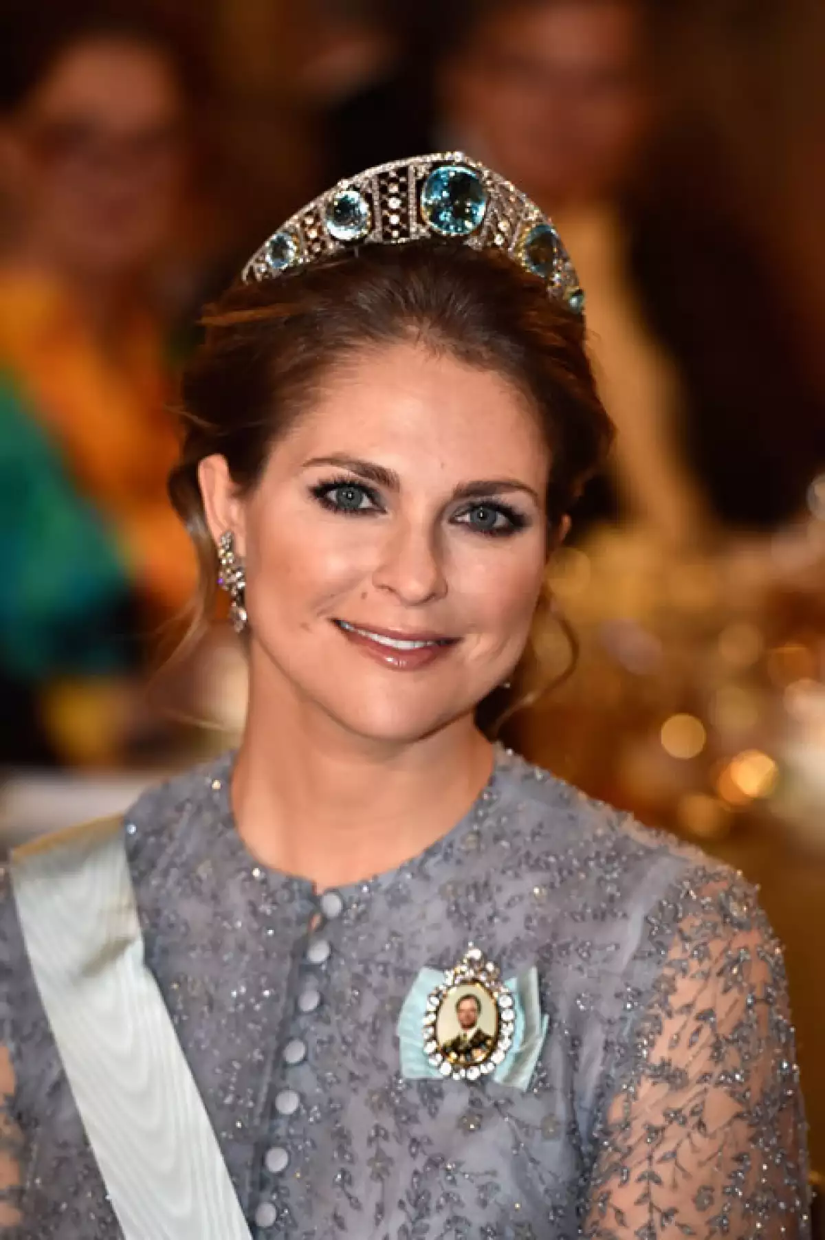 Ella es Madeleine de Suecia, hija del rey Carlos XVI Gustavo y la reina Silvia de Suecia.