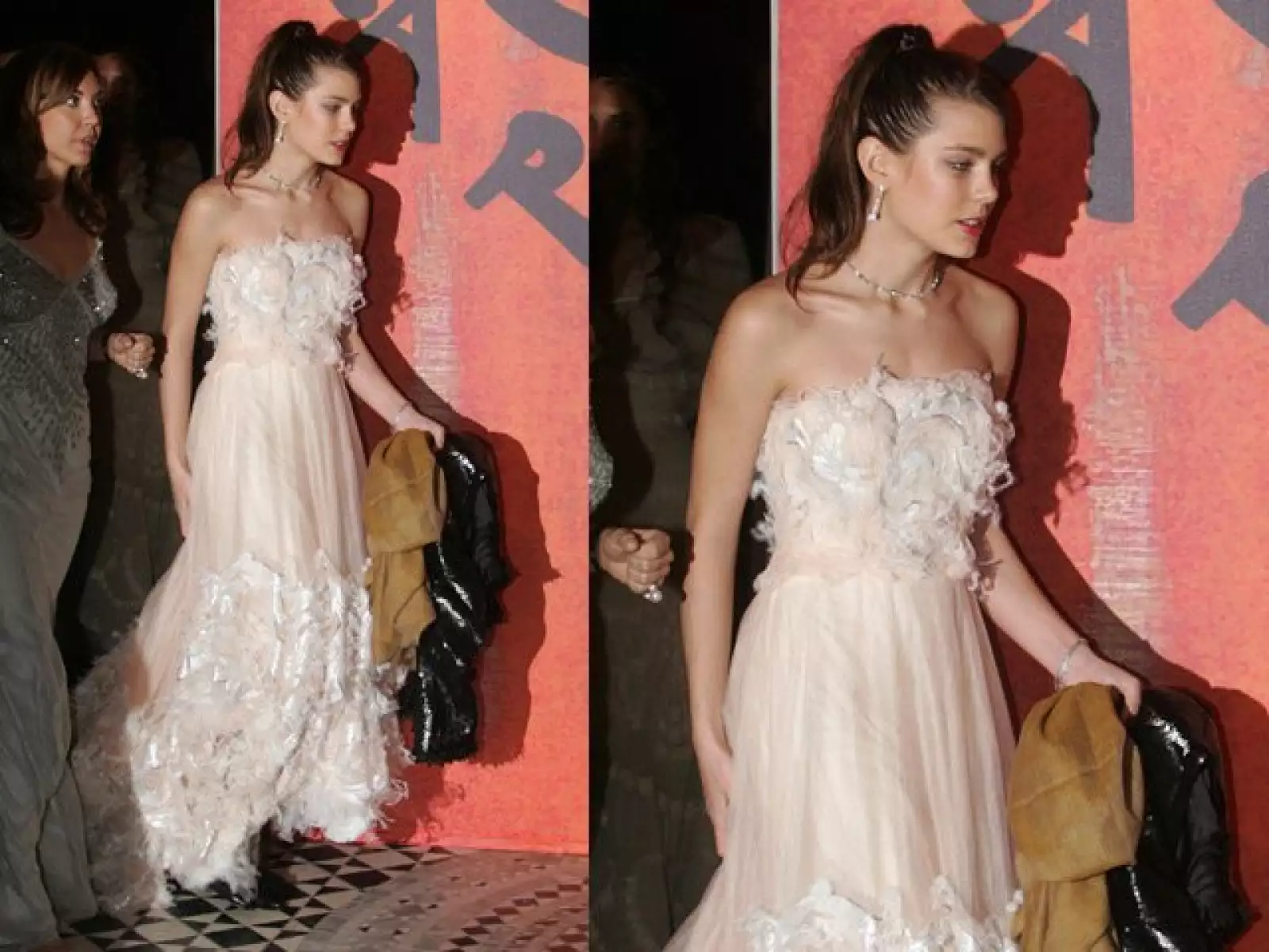 Carlota Casiraghi con un vestido nude de Chanel para el Baile de la Rosa