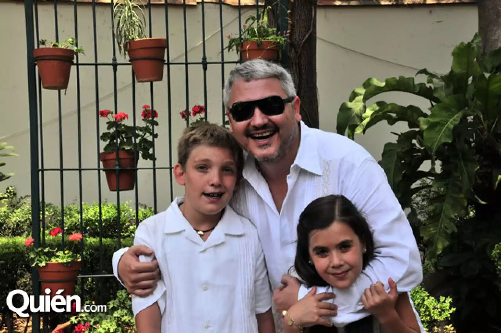 Varo Fernández, Juan Álvaro Fernández y Paloma Fernández