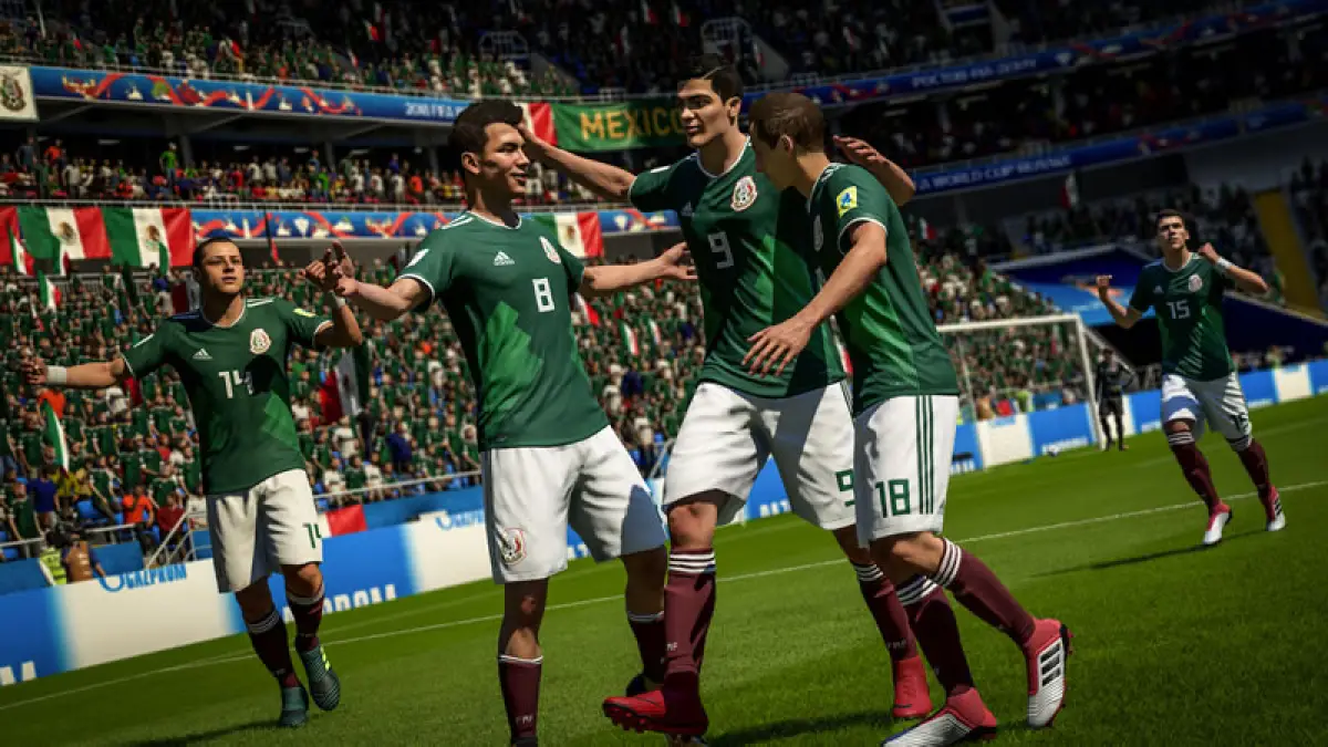 EA Sports dejará de producir el videojuego de la FIFA. (Jugadores de la selección mexicana en el videojuego FIFA). 