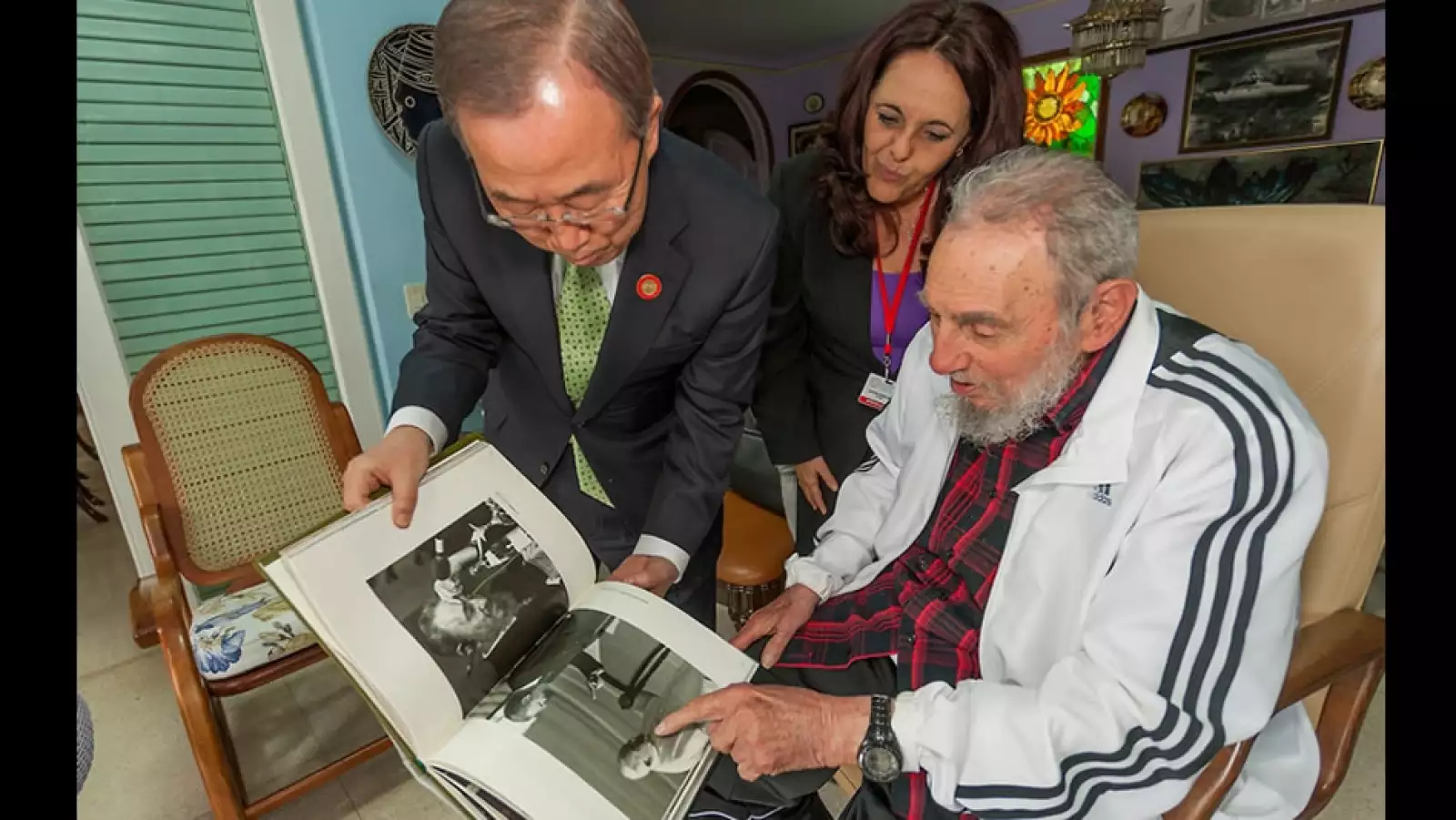 Ban Ki-moon Fidel Castro