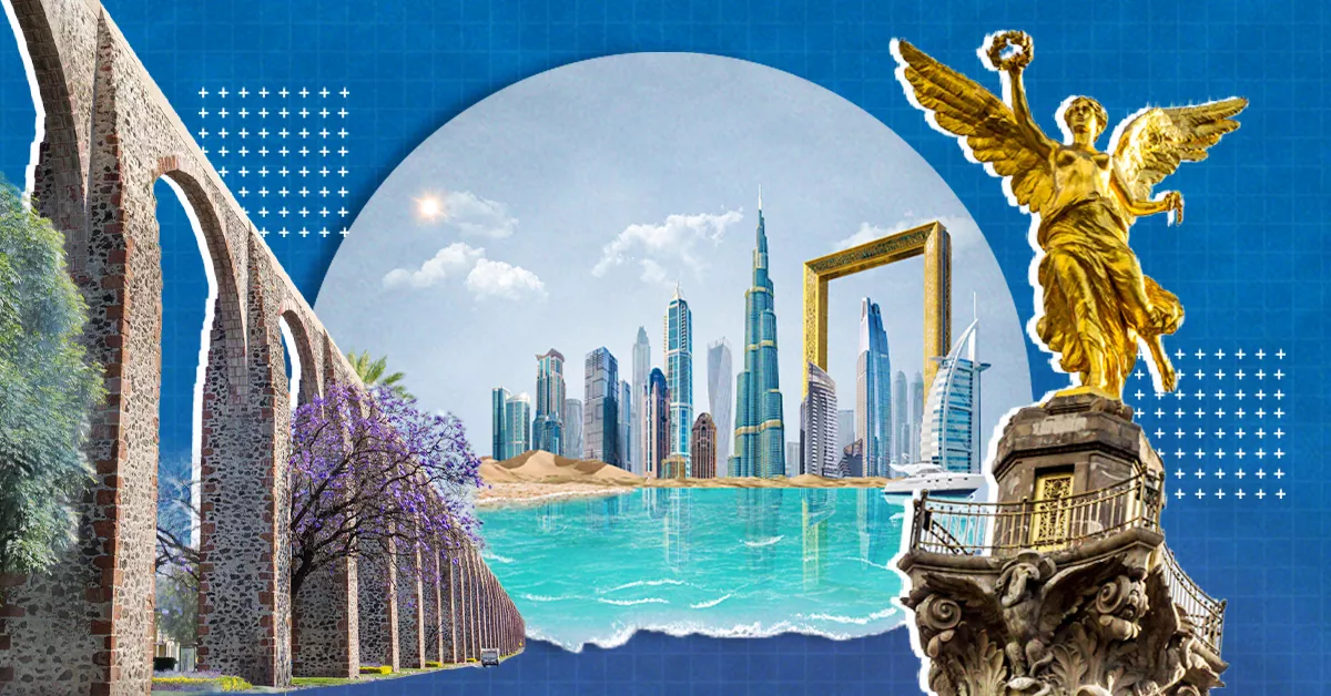 La CDMX, Querétaro y Aguascalientes son más caras para vivir que Dubai