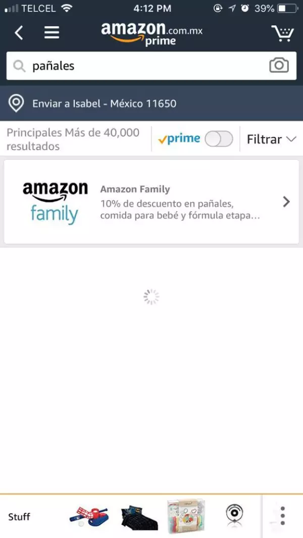 Amazon tiene un reporte de caída, posterior a su llegada al billón de dólares