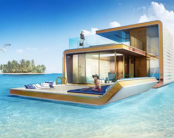Casa flotante en Dubai