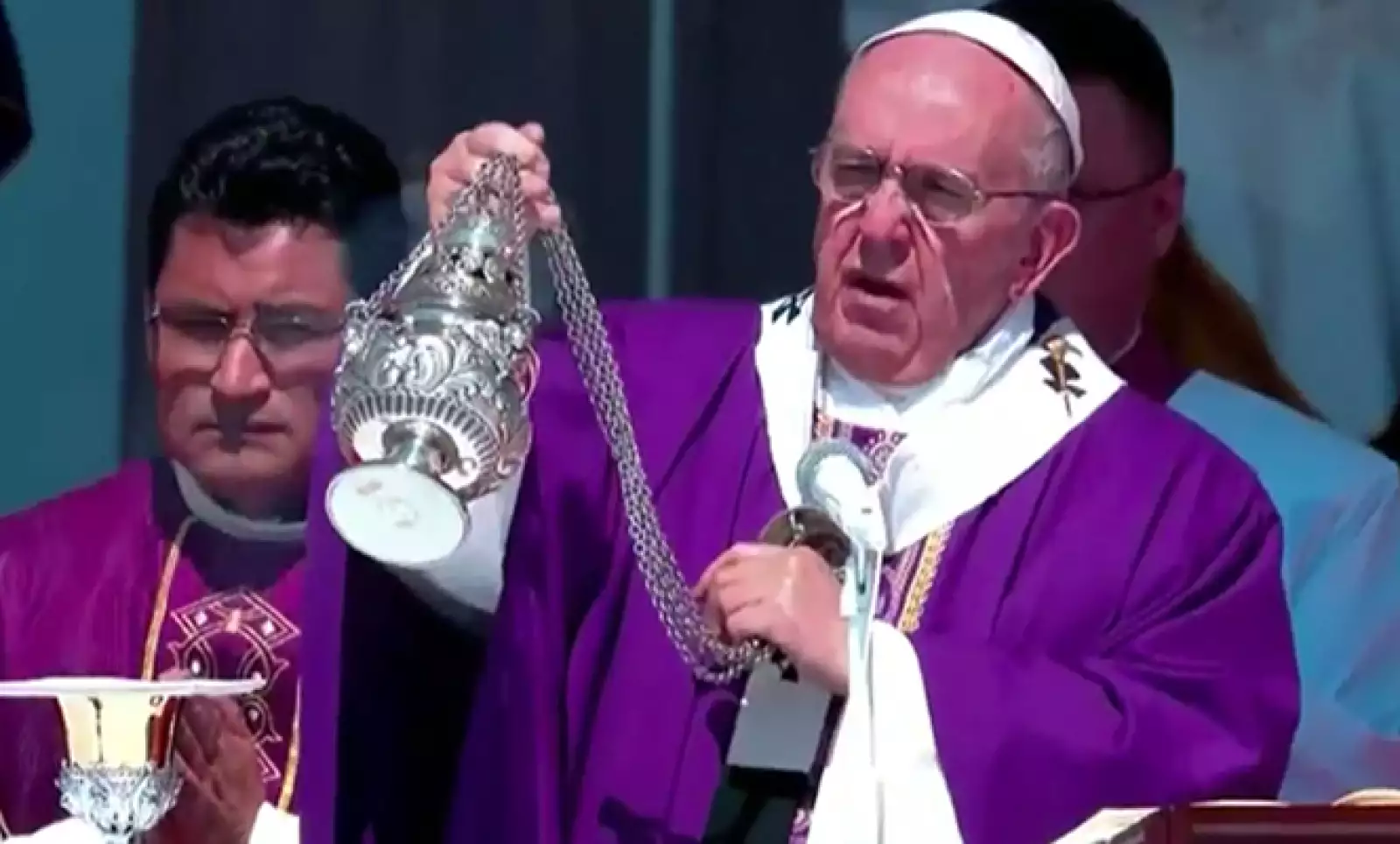 Este fue de los primeros mensajes del papa Francisco en Ecatepec.
