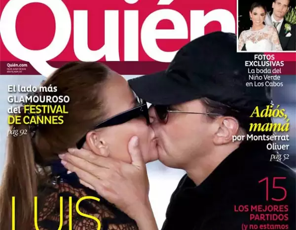 Luis Miguel, enamorado.