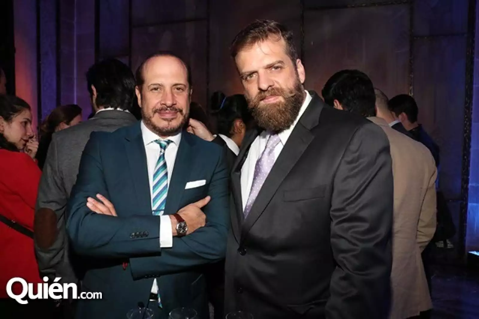 Mario Medina y Ernesto Slim