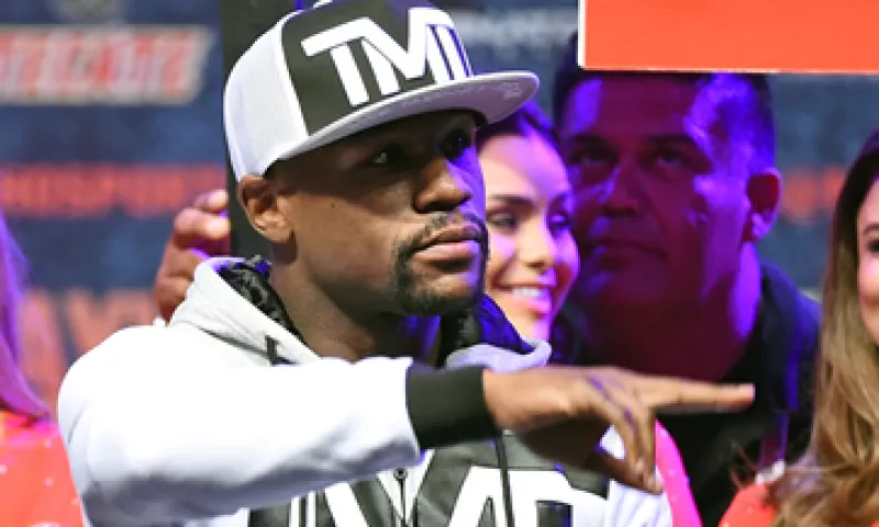 Mayweather tiene garantizada una tajada de 60% de la bolsa de la Pelea contra Pacquiao. (Foto: Getty Images )
